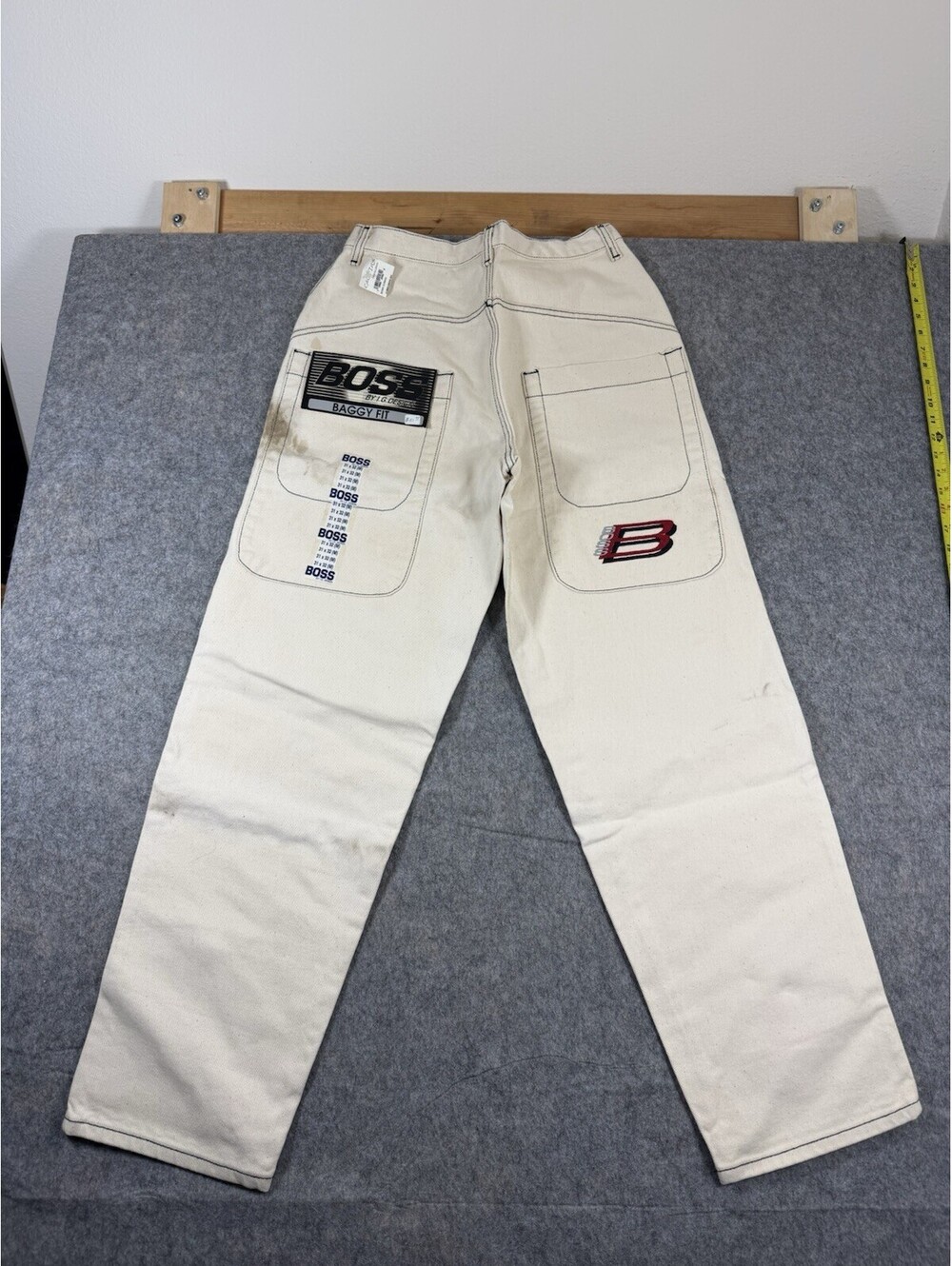 Vintage Boss Jeans Baggy Fit Men’s Tag Size 31x32 Fits 30x31 New With Tags